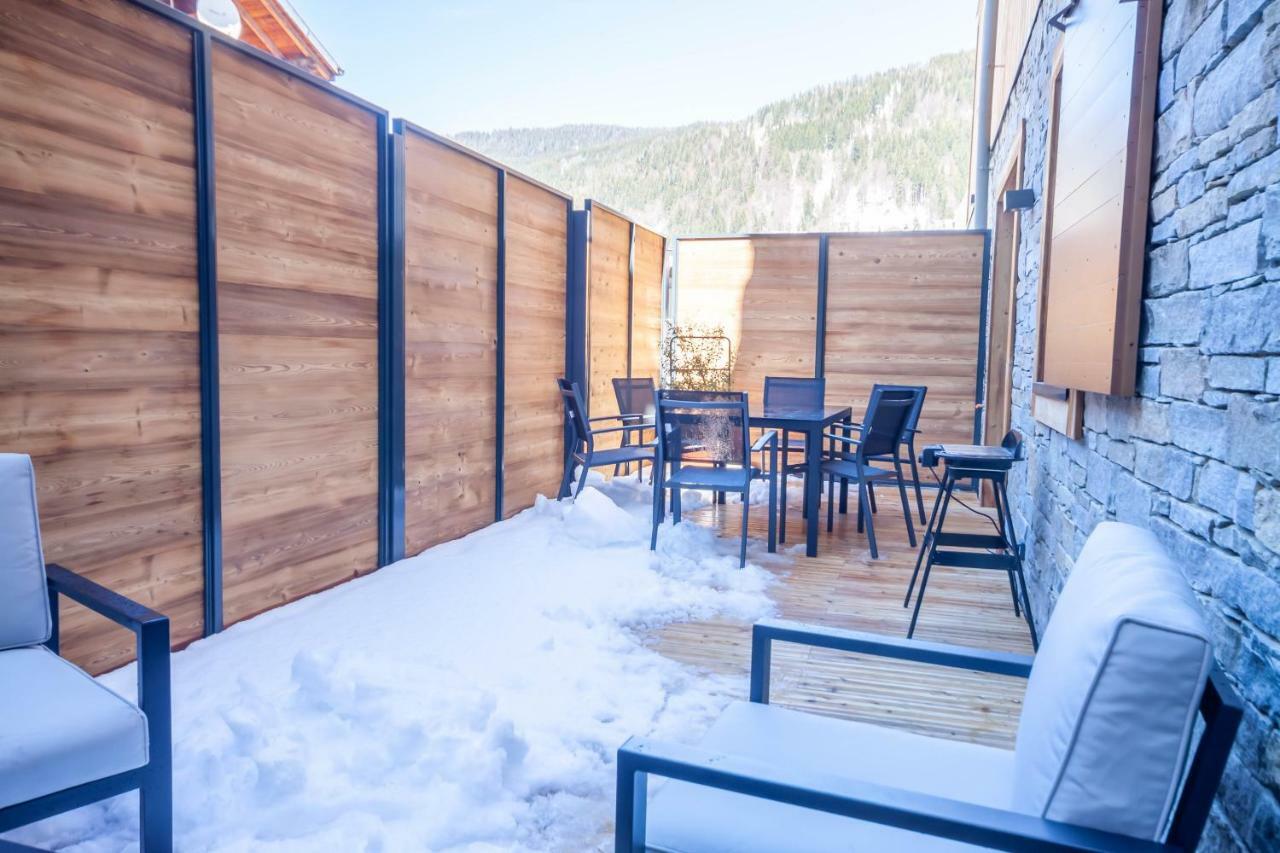 Portes Du Pleney 001 Morzine Bagian luar foto